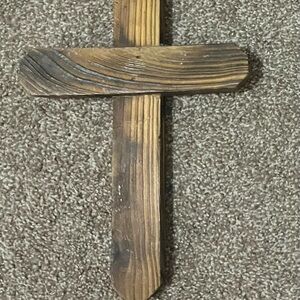 Rustic Wooden Cross Decor
